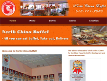 Tablet Screenshot of northchina-buffet.com